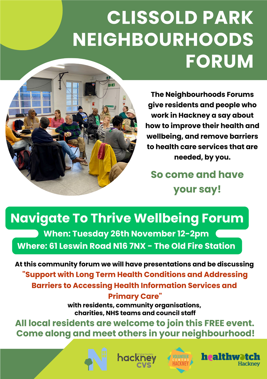 Clissold Park Neighbourhoods Forum