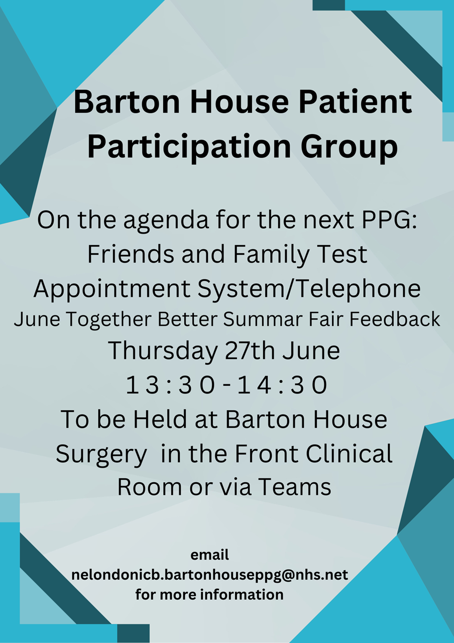 Patient Participation Group Meeting